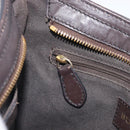 BURBERRY Nova Check Shoulder Bag PVC Leather Beige Gold Tone Auth BA16888-20
