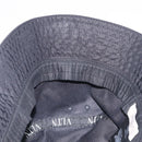 Valentino Bucket Hat Nylon Black White Auth BA16890-14