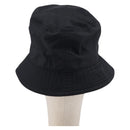 Valentino Bucket Hat Nylon Black White Auth BA16890-3