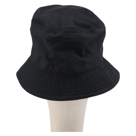 Valentino Bucket Hat Nylon Black White Auth BA16890