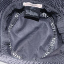 Valentino Bucket Hat Nylon Black White Auth BA16890-9