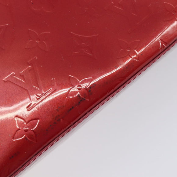 LOUIS VUITTON Monogram Vernis Reade PM Bag Pomme D'amour M91990 LV Auth BA16893