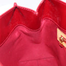 LOUIS VUITTON Monogram Vernis Reade PM Bag Pomme D'amour M91990 LV Auth BA16893-20