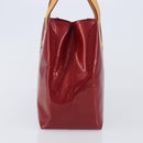 LOUIS VUITTON Monogram Vernis Reade PM Bag Pomme D'amour M91990 LV Auth BA16893-5