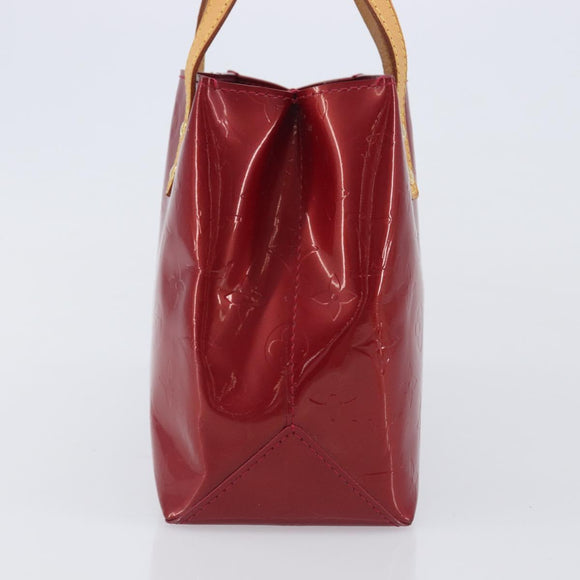 LOUIS VUITTON Monogram Vernis Reade PM Bag Pomme D'amour M91990 LV Auth BA16893
