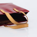 LOUIS VUITTON Monogram Vernis Reade PM Bag Pomme D'amour M91990 LV Auth BA16893-7