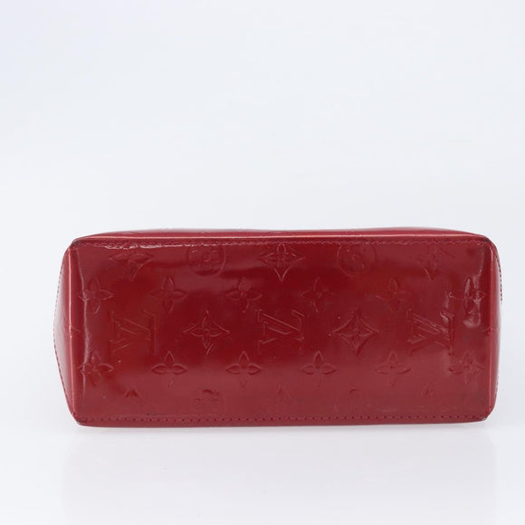 LOUIS VUITTON Monogram Vernis Reade PM Bag Pomme D'amour M91990 LV Auth BA16893