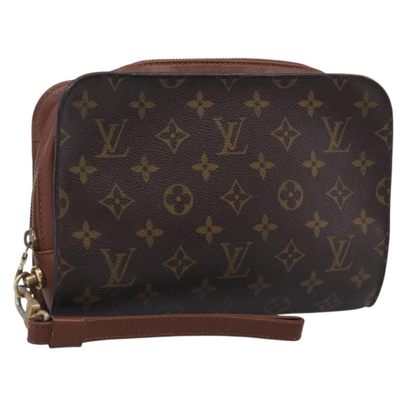 LOUIS VUITTON Monogram Orsay Clutch Bag M51790 LV Auth BA16894