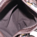 Chloe Paddington Hand Bag Leather Brown Gold Tone Auth BA16895V-27