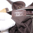 Chloe Paddington Hand Bag Leather Brown Gold Tone Auth BA16895V-28