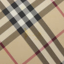 BURBERRY Nova Check Hand Bag PVC Beige Auth BA16900A-15
