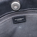 BURBERRY Nova Check Hand Bag PVC Beige Auth BA16900A-18