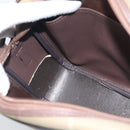 Burberrys Nova Check Shoulder Bag Canvas Brown Gold Tone Auth BA16901-19