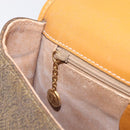 GUCCI Shoulder Bag Leather Brown Gold Tone 007 14 3074 Auth BA16906-21