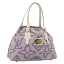 LOUIS VUITTON Cruise Line Taicienne PM Bag Canvas Lila M95680 LV Auth BA16908-1
