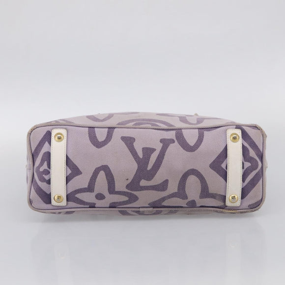 LOUIS VUITTON Cruise Line Taicienne PM Bag Canvas Lila M95680 LV Auth BA16908