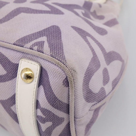 LOUIS VUITTON Cruise Line Taicienne PM Bag Canvas Lila M95680 LV Auth BA16908