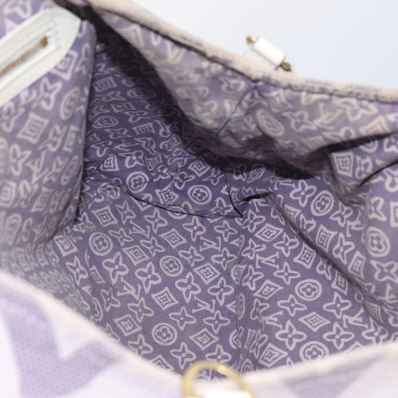 LOUIS VUITTON Cruise Line Taicienne PM Bag Canvas Lila M95680 LV Auth BA16908