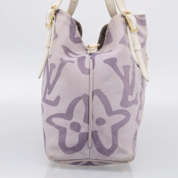 LOUIS VUITTON Cruise Line Taicienne PM Bag Canvas Lila M95680 LV Auth BA16908
