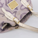 LOUIS VUITTON Cruise Line Taicienne PM Bag Canvas Lila M95680 LV Auth BA16908-6