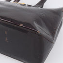 LOUIS VUITTON Monogram Vernis Wilshire PM Hand Bag Amarante M93641 Auth BA16910-10