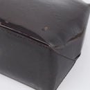 LOUIS VUITTON Monogram Vernis Wilshire PM Hand Bag Amarante M93641 Auth BA16910-12