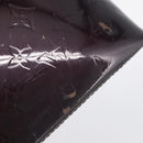 LOUIS VUITTON Monogram Vernis Wilshire PM Hand Bag Amarante M93641 Auth BA16910-14