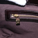 LOUIS VUITTON Monogram Vernis Wilshire PM Hand Bag Amarante M93641 Auth BA16910-21