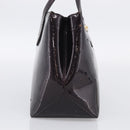LOUIS VUITTON Monogram Vernis Wilshire PM Hand Bag Amarante M93641 Auth BA16910-4