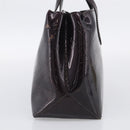 LOUIS VUITTON Monogram Vernis Wilshire PM Hand Bag Amarante M93641 Auth BA16910-5
