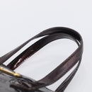 LOUIS VUITTON Monogram Vernis Wilshire PM Hand Bag Amarante M93641 Auth BA16910-8