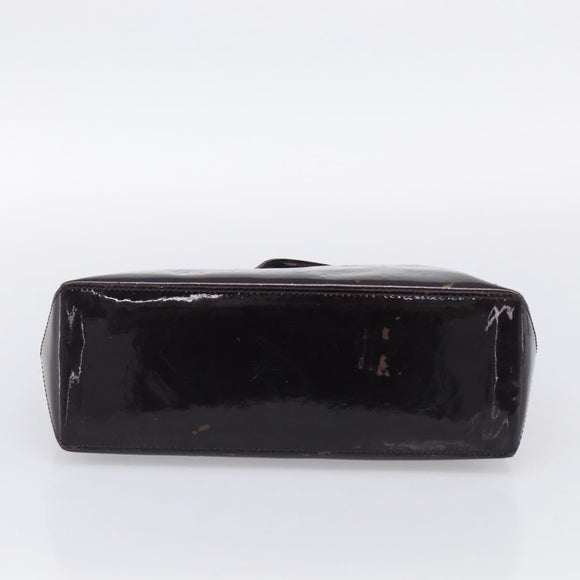 LOUIS VUITTON Monogram Vernis Wilshire PM Hand Bag Amarante M93641 Auth BA16910