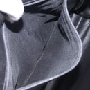 BALLY Hand Bag Leather Black Gold Auth BA1692-22