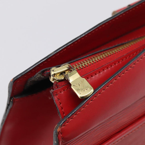 LOUIS VUITTON Epi Riviera Hand Bag Red M48187 LV Auth BA16925