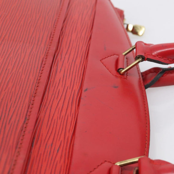 LOUIS VUITTON Epi Riviera Hand Bag Red M48187 LV Auth BA16925