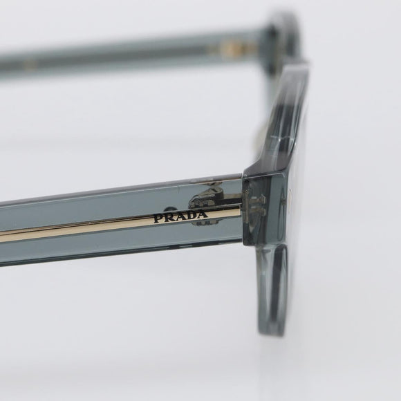 PRADA Sunglasses Plastic Clear Blue yellow Auth BA16926