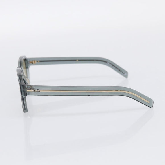 PRADA Sunglasses Plastic Clear Blue yellow Auth BA16926