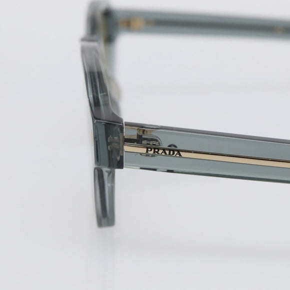 PRADA Sunglasses Plastic Clear Blue yellow Auth BA16926