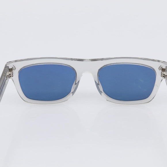PRADA Sunglasses Plastic Clear Blue Auth BA16927