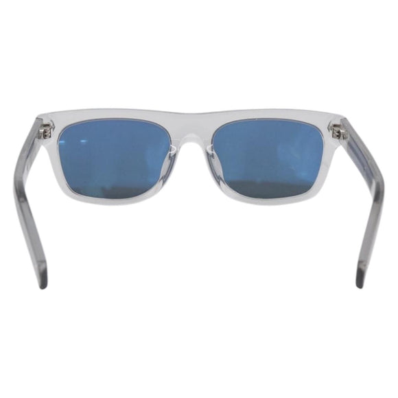 PRADA Sunglasses Plastic Clear Blue Auth BA16927