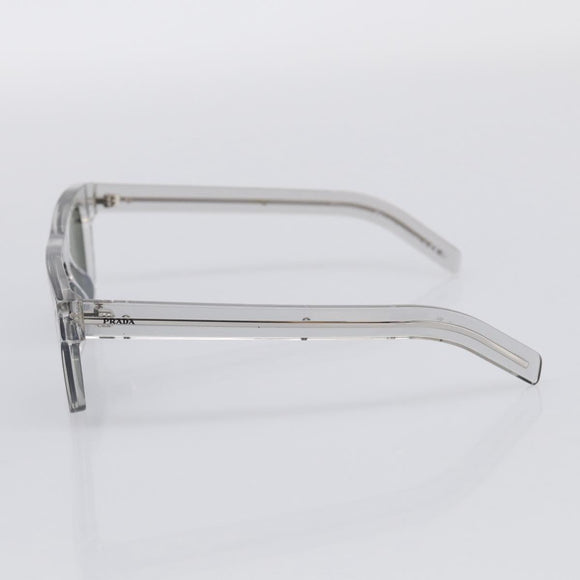 PRADA Sunglasses Plastic Clear Blue Auth BA16927