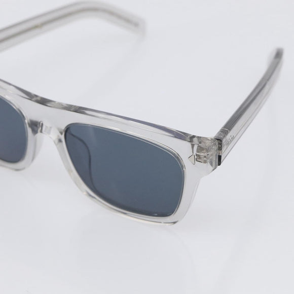 PRADA Sunglasses Plastic Clear Blue Auth BA16927