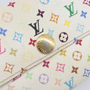 LOUIS VUITTON Monogram Multicolor Portefeiulle Sarah White M93532 Auth BA16933-14