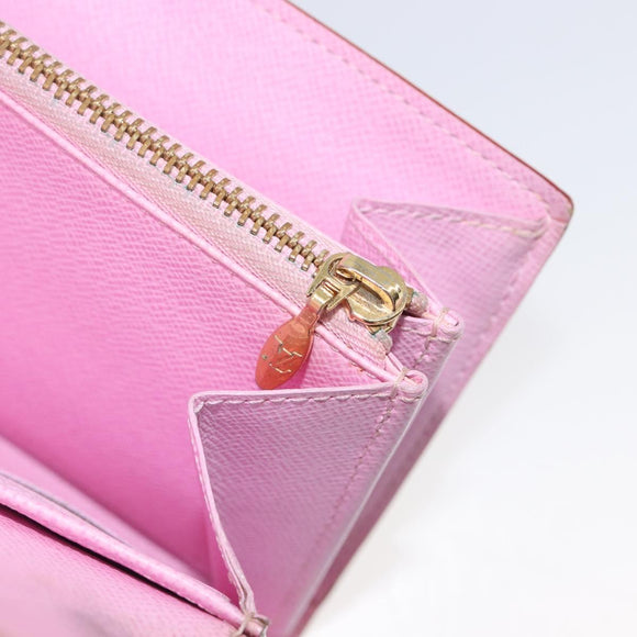 LOUIS VUITTON Monogram Multicolor Portefeiulle Sarah White M93532 Auth BA16933