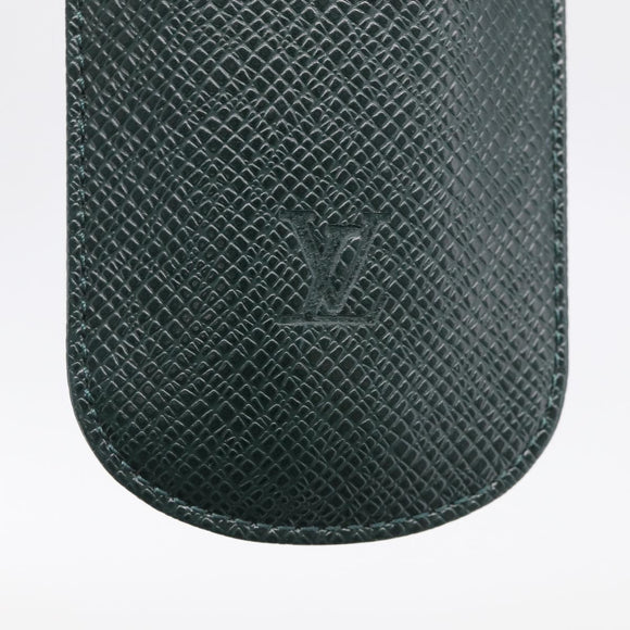 LOUIS VUITTON Taiga Etui Stylo Pen Case Epicea M30364 LV Auth BA16936