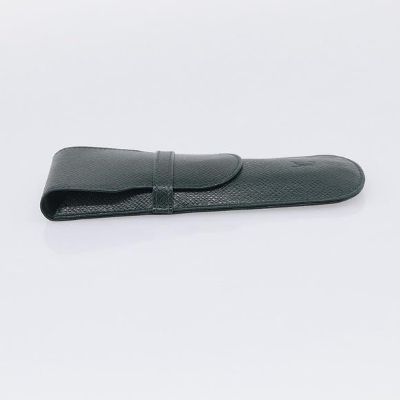 LOUIS VUITTON Taiga Etui Stylo Pen Case Epicea M30364 LV Auth BA16936