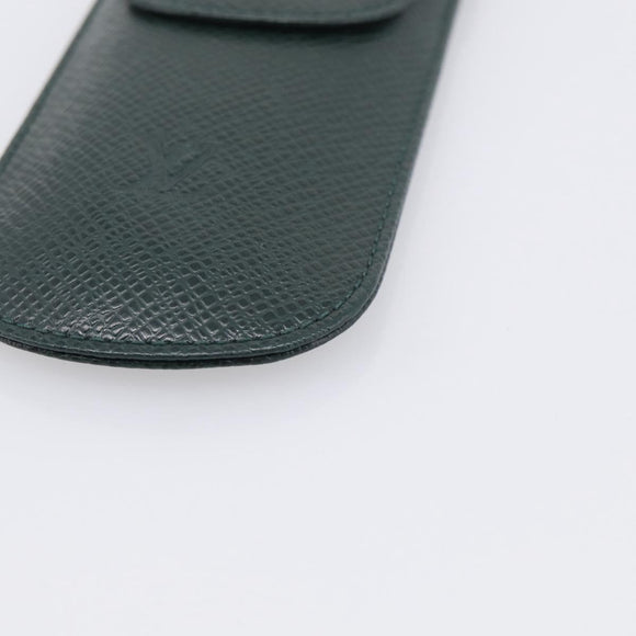 LOUIS VUITTON Taiga Etui Stylo Pen Case Epicea M30364 LV Auth BA16936