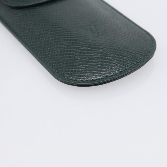 LOUIS VUITTON Taiga Etui Stylo Pen Case Epicea M30364 LV Auth BA16936