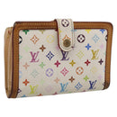 LOUIS VUITTON Multicolor Porte Monnaie Billets Viennois M92987 Auth BA16937-1