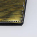 LOUIS VUITTON Cyber Epi Agenda PM Day Planner Cover Green M99080 LV Auth BA16939-10